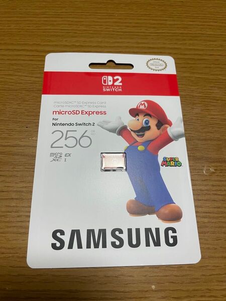 新品未開封 Switch2 マイクロSDカード microSD Express 256GB Samsung ニンテンドースイッチ2