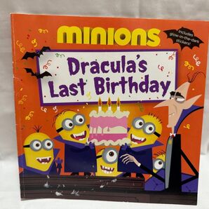 ミニオンズ ドラキュラの最後の誕生日 英語絵本