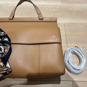【美品】TORY BURCH ショルダーバッグ 2way ブラウン