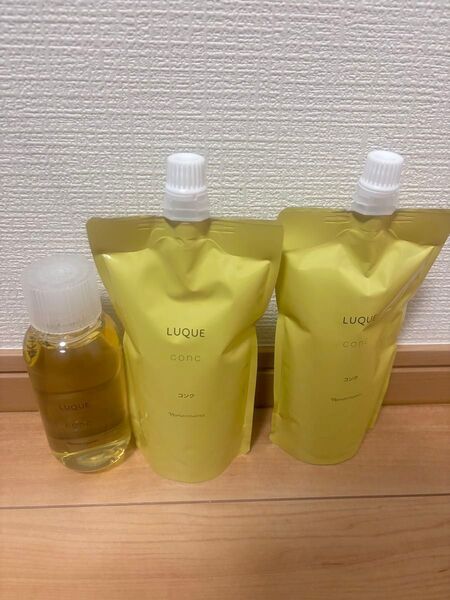 ナリス化粧品ルクエ コンクふきとり化粧水本体210ml+詰め替え2袋、3点セット
