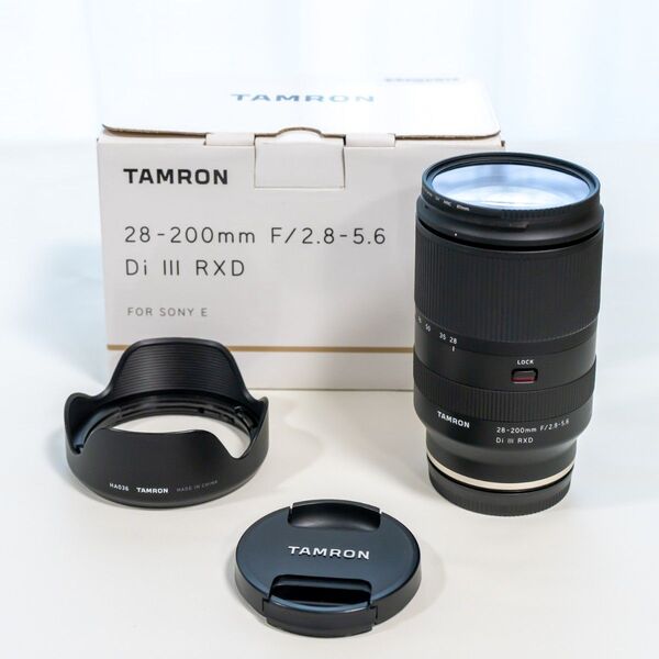 TAMRON 28-200mm F/2.8-5.6 Di Ⅲ RXD(Model A071) ソニーEマウント フィルター付き