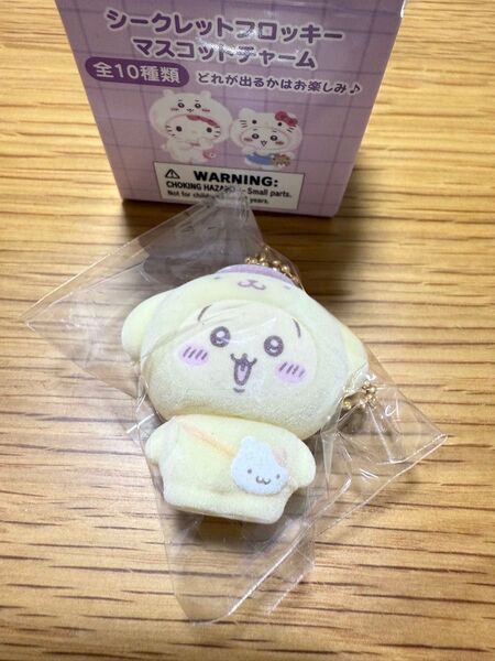 ちいかわ サンリオ シークレットフロッキーマスコット ポムポムプリン うさぎ