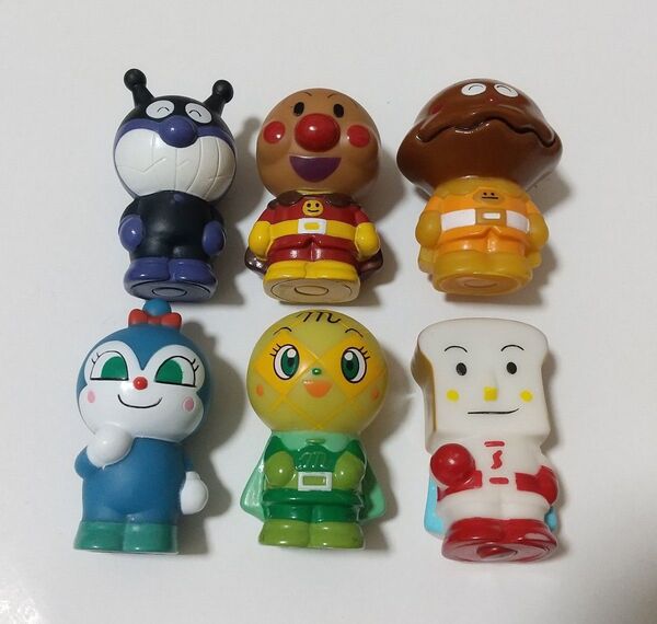 アンパンマン ソフビ フィギュア すくい人形 6体