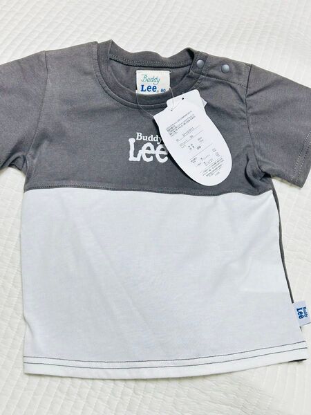 Buddy Lee ベビー服 Tシャツ 80 グレー×ホワイト 新品未使用 ツートーン 男の子 ベビー