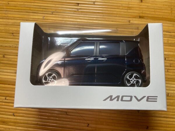 ダイハツ 新型MOVE レーザーブルークリスタルシャイン ミニカー 新型ムーヴ プルバックカー
