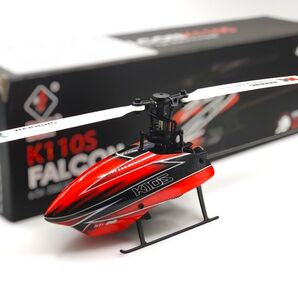 XK K110S BNF フタバS-FHSS互換 新品動作確認済 3D6Gシステムヘリ 箱に擦り傷あり