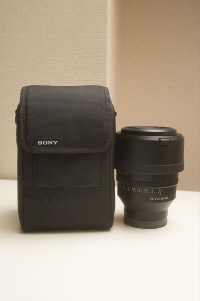 SONY FE 1.2/50 GM 単焦点レンズ UVフィルター付き