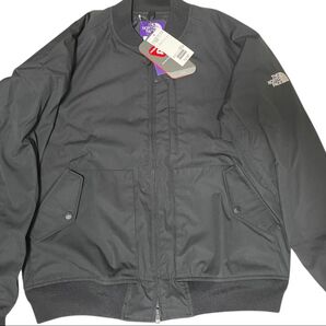 【新品タグ付】THE NORTH FACE ブラック フライトジャケット ノースフェイス