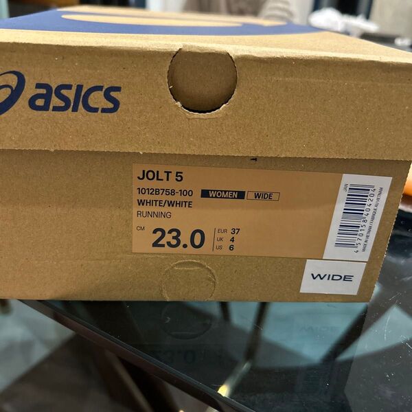 【レディースランニングシューズ】 ASICS (アシックス) JOLT 5 (ジョルト) WIDE 1012B758-100