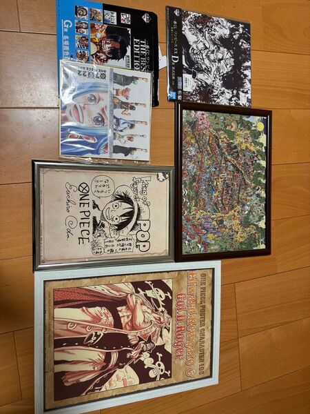 ワンピース ポスター 色紙 p.o.p セット