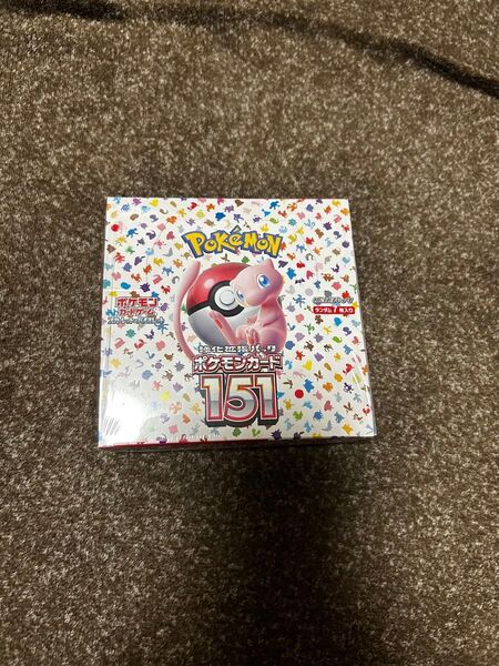 ポケモンカード151 未開封BOX シュリンク付き