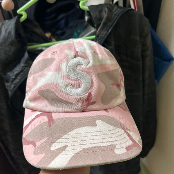 Pigment Coated S Logo 6-Panel Cap キャップ