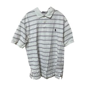 【古着訳あり】ラルフローレン ポロシャツ 半袖tシャツ ボーダー Polo