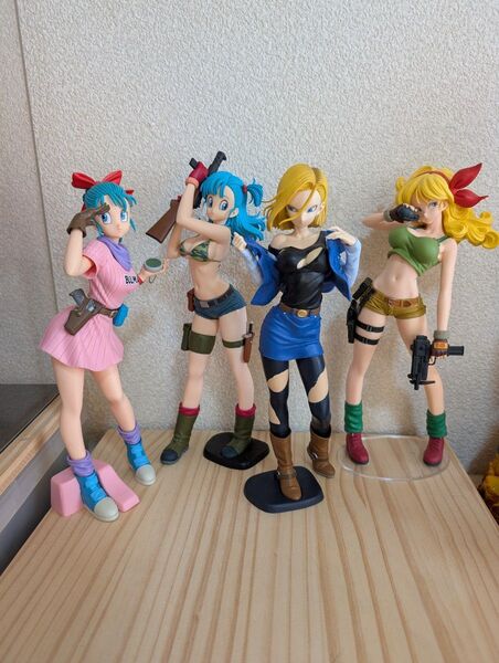 ドラゴンボール フィギュア ブルマ 18号 ランチ GLITTER GLAMOROUS