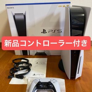 PlayStation5 ディスクドライブ搭載モデル CFI-1000A(新品コントローラー付) PS5