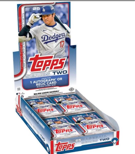 topps 2025 series2 hobby 未開封1box