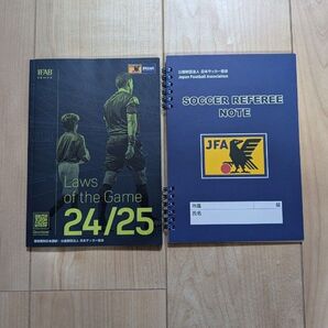 【新品】JFA サッカー審判 競技規則日本語訳 24/25