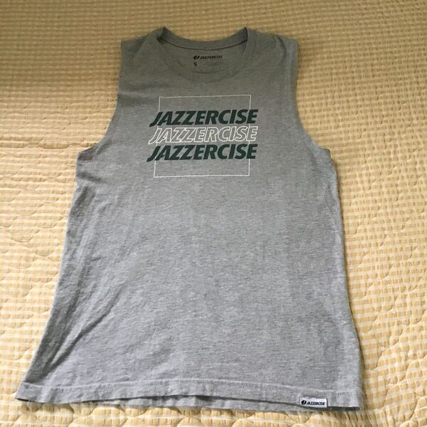 JAZZERCISE タンクトップ グレー Sサイズ