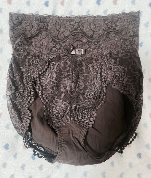 未使用品 BRADELIS NEWYORK ヒップメイクレーシーショーツ 補正ショーツ (M) ブラウン