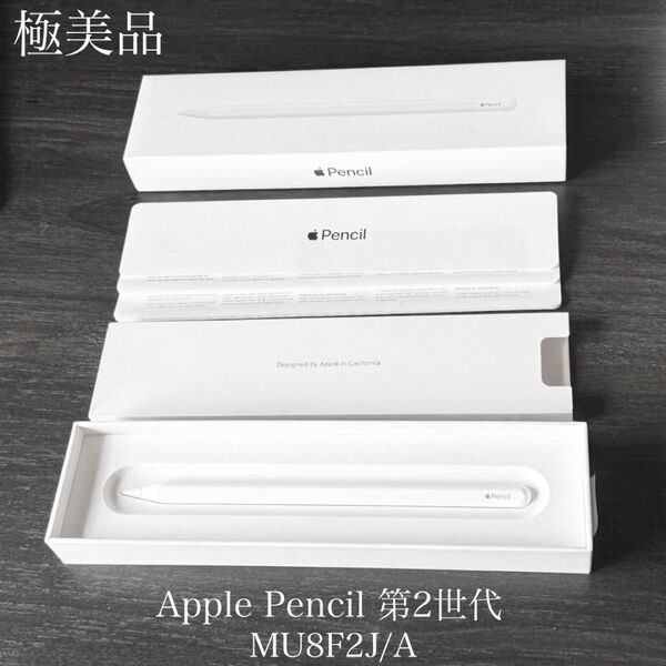 極美品 付属品有り 正常動作確認済み Apple Pencil 第2世代 MU8F2J/A k4