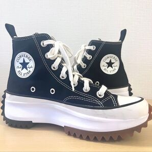 韓国 コンバース 厚底 23.0cm