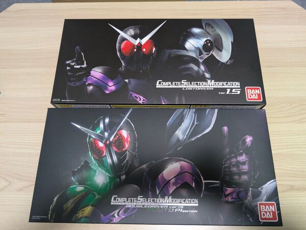 CSM ダブルドライバー 風都探偵版& ロストドライバー ver.1.5 美品 輸送箱有り