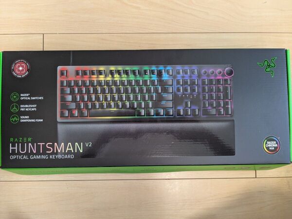 Razer(レイザー) ゲーミングキーボード Huntsman V2 Tenkeyless 日本語