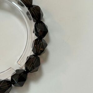 茶色 カットスモーキークォーツ ブレスレット