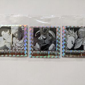 ドラゴンボール 40周年記念オリジナルイラストレーションウエハースシール3枚セット