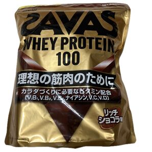 SAVAS ホエイプロテイン100 リッチショコラ味 980g