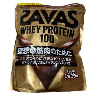 SAVAS ホエイプロテイン100 リッチショコラ味 980g