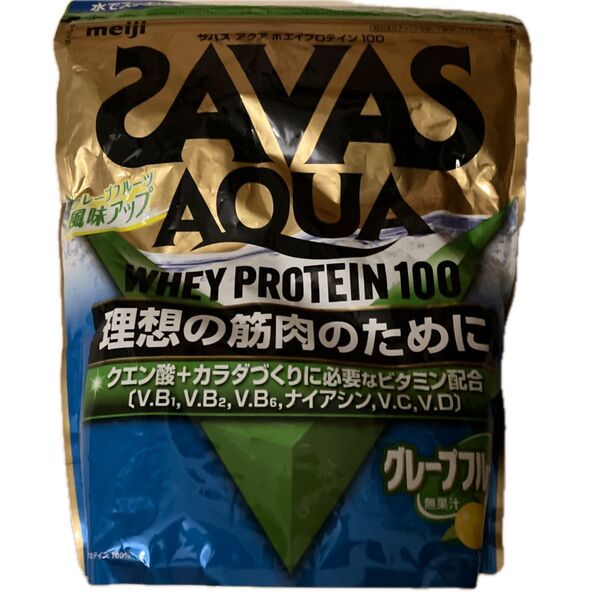 SAVAS ホエイプロテイン100 アクア グレープフルーツ風味