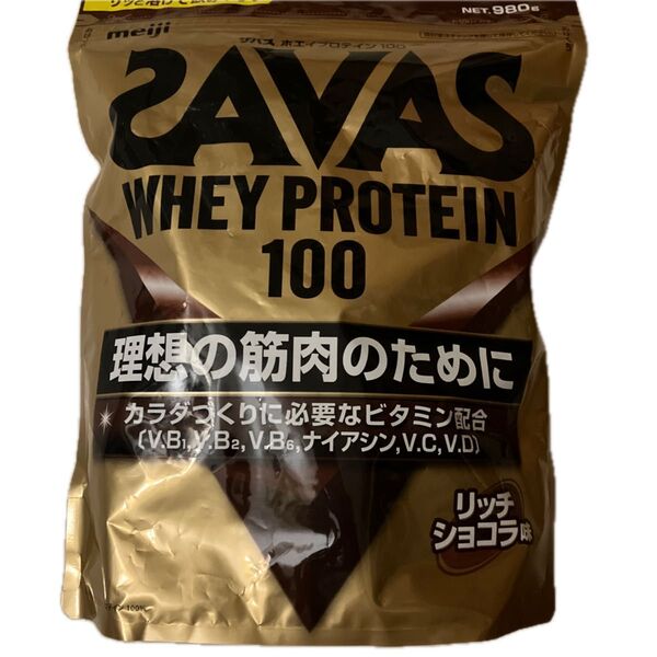 SAVAS ホエイプロテイン100 リッチショコラ味980g
