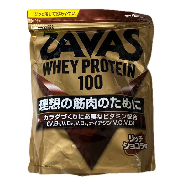 SAVAS ザバスホエイプロテイン100 リッチショコラ味980g