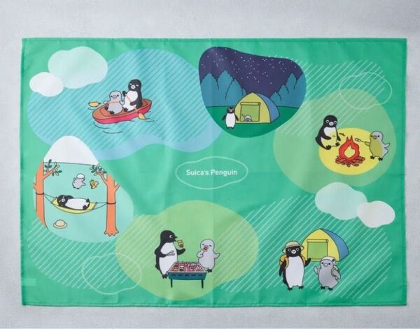 Suicaのペンギン レジャーシート 巾着付き キャンプ