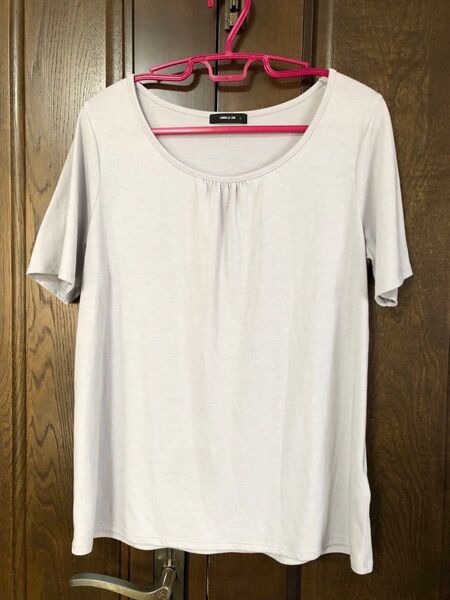 COMME CA ISM コムサイズム Tシャツ カットソー グレー L