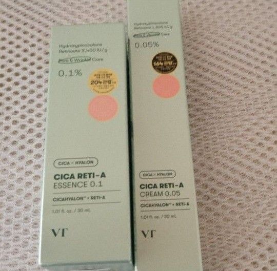 VT CICA シカレチAエッセンス0.1 30ml クリーム0.05 30ml