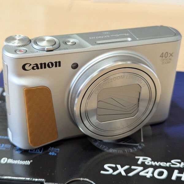 Canon キャノン PowerShot SX740 HS 本体 シルバー 展示