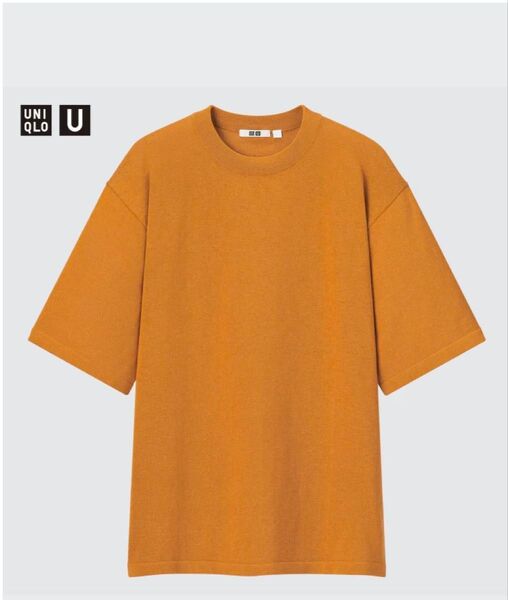 UNIQLO U ニットTシャツ(半袖)ユニクロユーサイズ: L カラー: 47 YELLOW