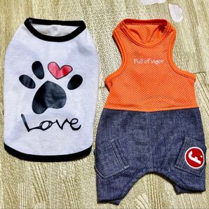 犬服 2枚セット 夏用 S