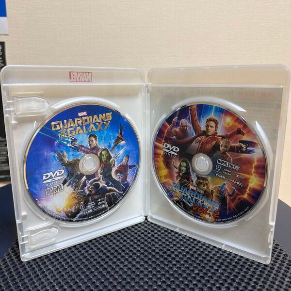 ガーディアンズオブギャラクシー 1・2 DVDセット 正規ケース付き マーベル 洋画