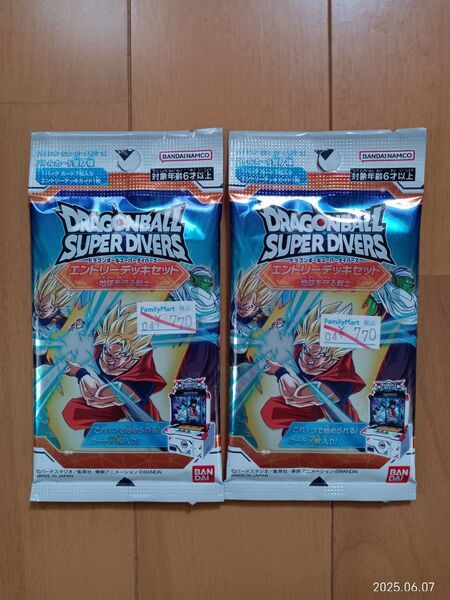 ドラゴンボールスーパーダイバーズ エントリーデッキセット 2個セット