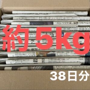 古新聞 約5kg 緩衝材 まとめ売り 新聞紙 ペット