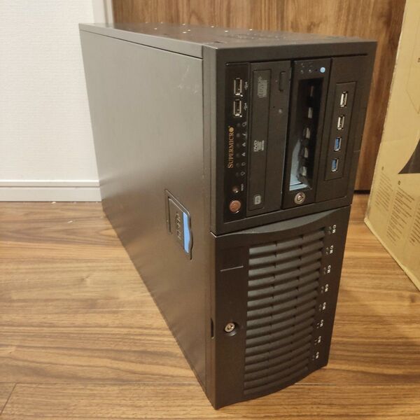 28コア56スレッドi9超/64GBメモリ/プラチナ電源1840W/office/win11/supermicro cse-745