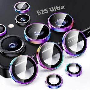 Galaxy S25 Ultra用 カメラ保護フィルム ギャラクシー S25Ultraカメラフィルム