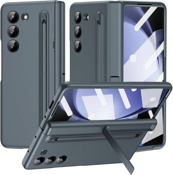 Galaxy Z Fold6 / SC-55E ケース sペン収納 一体型ガラスフィルム ヒンジ保護 スタンド機