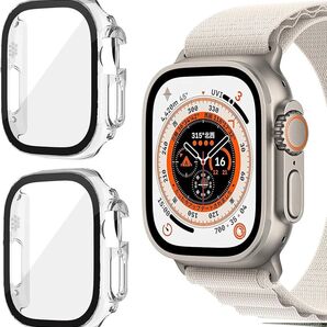 【2個入り】FALSAD Apple Watch カバー Ultra/Ultra2 対応アップルウォッチ 49mm 保護P