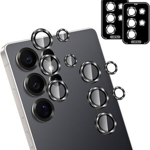 【2枚セット】対応 Galaxy S25 Ultra カメラフィルム アルミ合金+強化ガラス製 ギャラクシーS25 Ultra