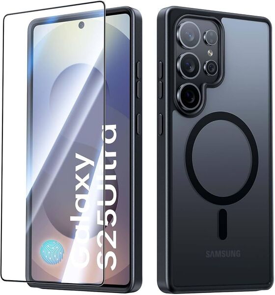 Galaxy S25 Ultra 用のケース 【3倍米軍MIL落下保護 ・トップN56Sマグネット】MagSafe