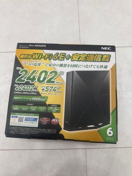 【NEC】Aterm PA-WX5400T6【新品未使用】